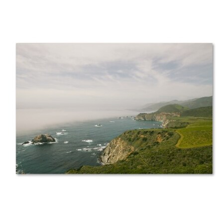 Trademark Fine Art Ariane Moshayedi 'Big Sur Coastal Daytime' Canvas Art, 16x24 AM0245-C1624GG